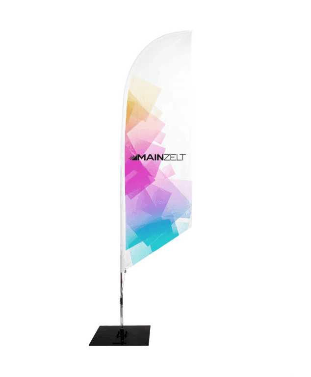 Beachflags und Displaysysteme für Promotionflächen