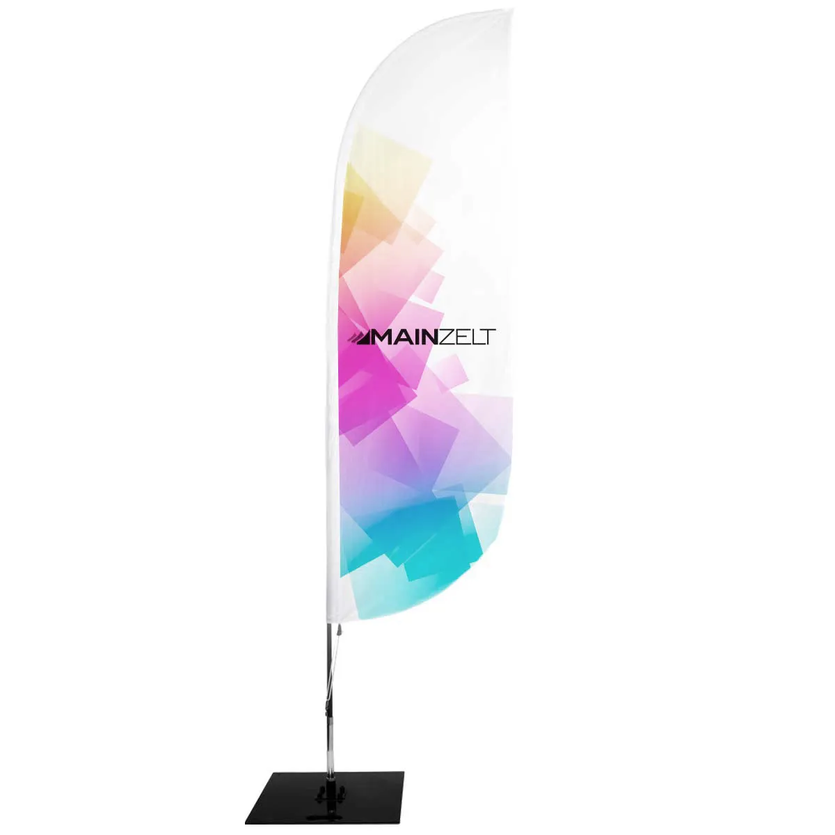 Beachflag Konvex 310 inkl. Glasfaser Mast