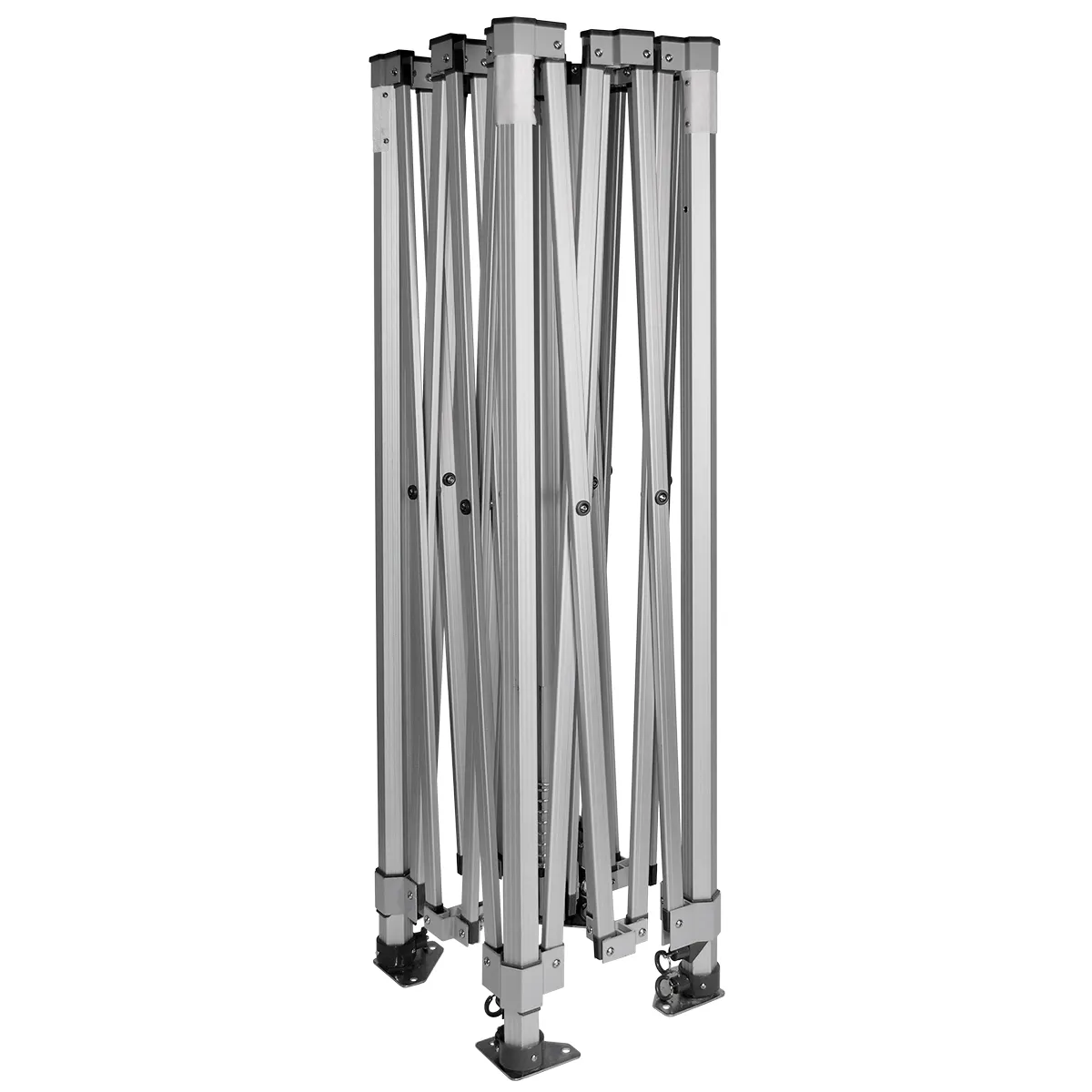 Faltzelt-Gestell Premium 2 × 2 m ohne Dach