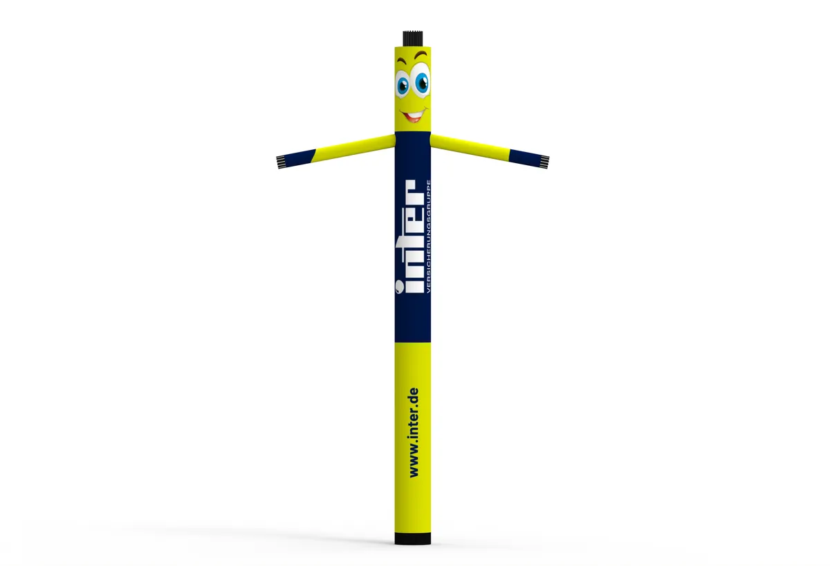 Einbeiniger Skydancer 3 m mit vollflächigem Druck